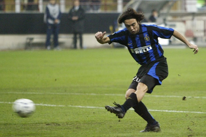 Inter Milan's Alvaro Recoba of Uruguay s