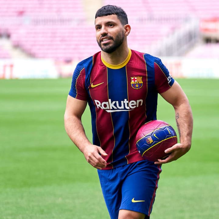 Sergio Aguero has tested positive for coronavirus just days after his unveiling in Barcelona
