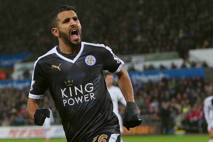 Riyad Mahrez was Leicester's creative spark in 2015/16